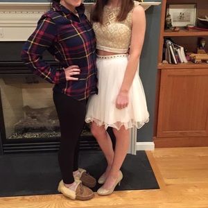 Two piece semi dress